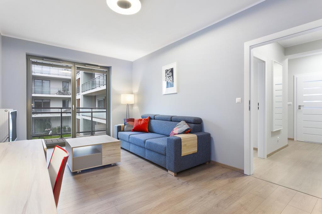 Spokojny I Komfortowy Apartament Wsrod Zieleni Вроцлав Экстерьер фото